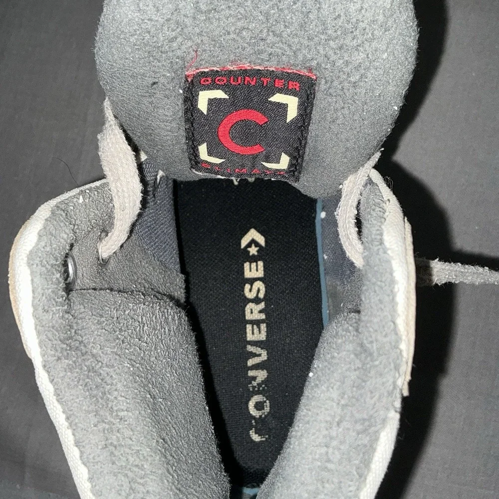 Converse Chuck Taylor All Star youth size 4.5 Counter Climate Leather Sneakers